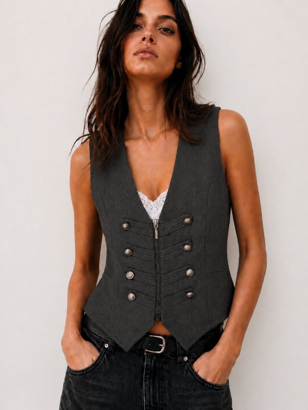Vintage Bizz Girl Vest